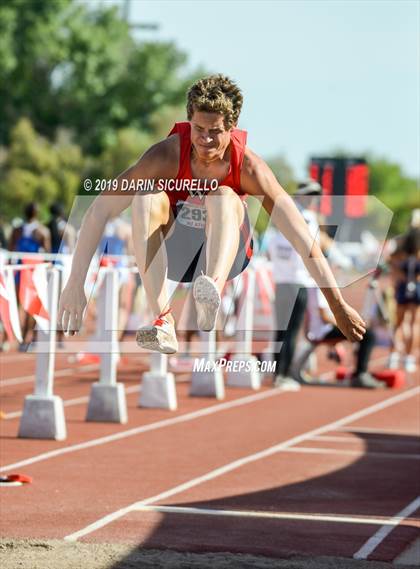 Thumbnail 2 in AIA Track & Field Championships-Wed (Boys Long Jump) photogallery.