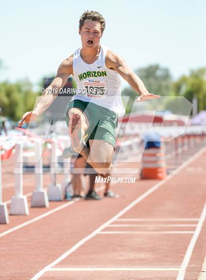 Thumbnail 2 in AIA Track & Field Championships-Wed (Boys Long Jump) photogallery.