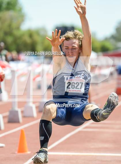 Thumbnail 2 in AIA Track & Field Championships-Wed (Boys Long Jump) photogallery.