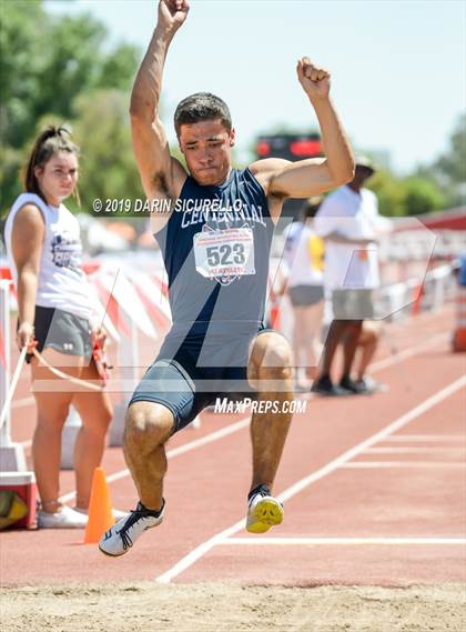 Thumbnail 2 in AIA Track & Field Championships-Wed (Boys Long Jump) photogallery.