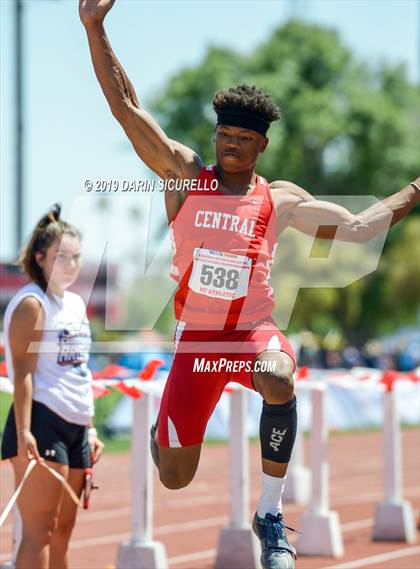 Thumbnail 3 in AIA Track & Field Championships-Wed (Boys Long Jump) photogallery.