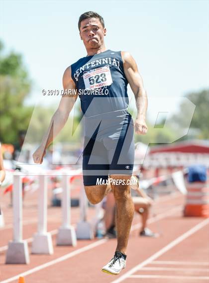 Thumbnail 2 in AIA Track & Field Championships-Wed (Boys Long Jump) photogallery.