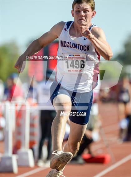 Thumbnail 2 in AIA Track & Field Championships-Wed (Boys Long Jump) photogallery.