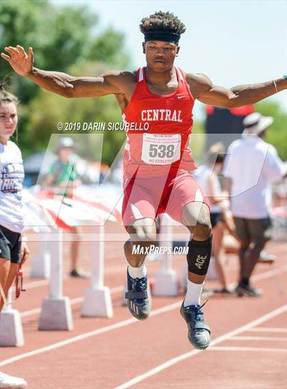 Thumbnail 2 in AIA Track & Field Championships-Wed (Boys Long Jump) photogallery.