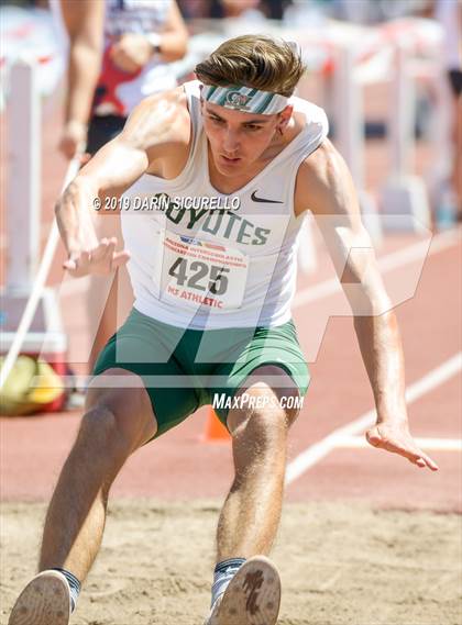 Thumbnail 2 in AIA Track & Field Championships-Wed (Boys Long Jump) photogallery.