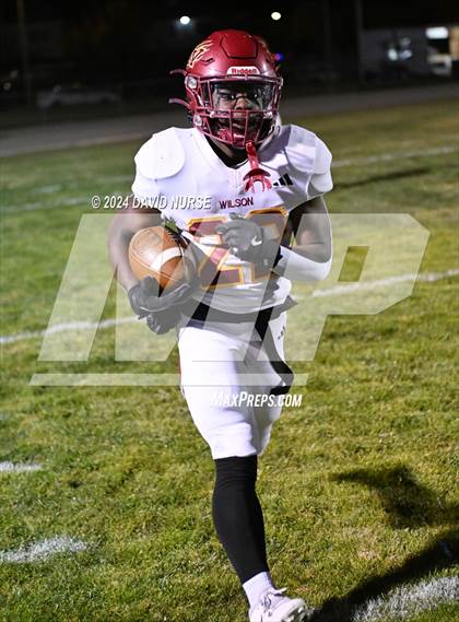 Thumbnail 1 in Highland vs. Woodrow Wilson (CIF SS Division 9 Championship) photogallery.