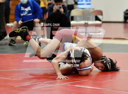 Thumbnail 2 in Fillmore vs La Canada (CIF Southern Section Wrestling Championships) photogallery.