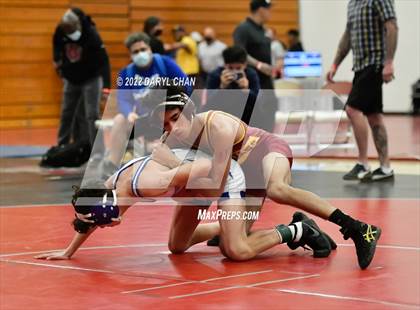 Thumbnail 1 in Fillmore vs La Canada (CIF Southern Section Wrestling Championships) photogallery.