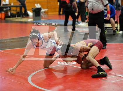 Thumbnail 2 in Fillmore vs La Canada (CIF Southern Section Wrestling Championships) photogallery.