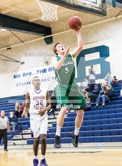 Thumbnail 2 in Palo Alto vs Amador Valley (DJ Frandsen Memorial Tournament) photogallery.