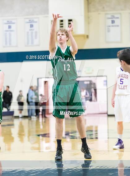 Thumbnail 2 in Palo Alto vs Amador Valley (DJ Frandsen Memorial Tournament) photogallery.