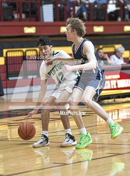 Thumbnail 3 in Santa Fe Prep vs. Moriarty (Braves Invitational at Santa Fe Indian School) photogallery.