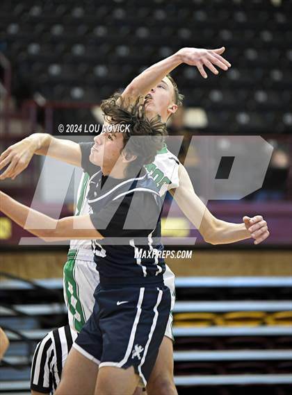Thumbnail 2 in Santa Fe Prep vs. Moriarty (Braves Invitational at Santa Fe Indian School) photogallery.