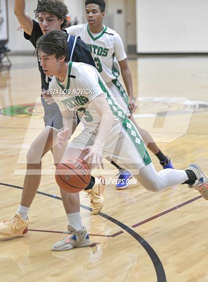 Thumbnail 2 in Santa Fe Prep vs. Moriarty (Braves Invitational at Santa Fe Indian School) photogallery.