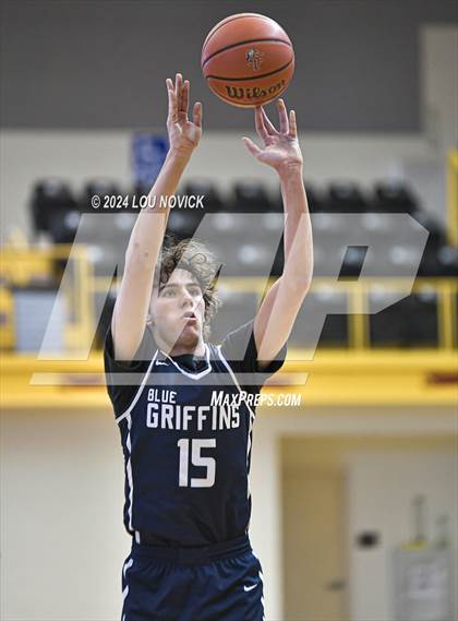 Thumbnail 3 in Santa Fe Prep vs. Moriarty (Braves Invitational at Santa Fe Indian School) photogallery.