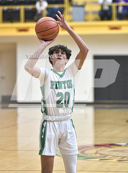 Thumbnail 1 in Santa Fe Prep vs. Moriarty (Braves Invitational at Santa Fe Indian School) photogallery.