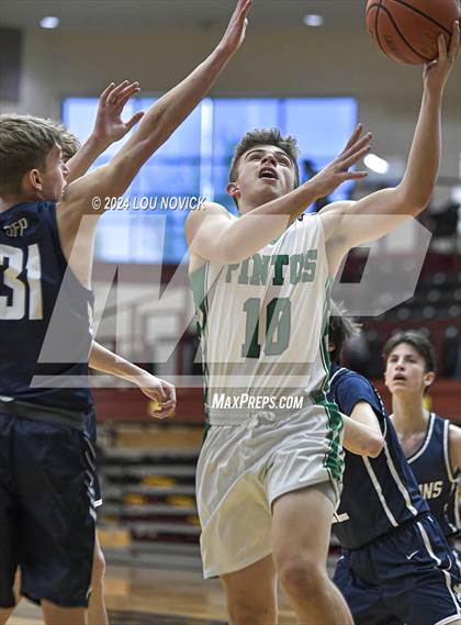 Thumbnail 3 in Santa Fe Prep vs. Moriarty (Braves Invitational at Santa Fe Indian School) photogallery.