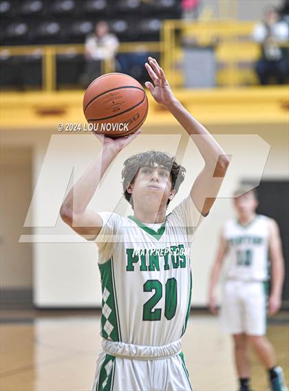 Thumbnail 2 in Santa Fe Prep vs. Moriarty (Braves Invitational at Santa Fe Indian School) photogallery.