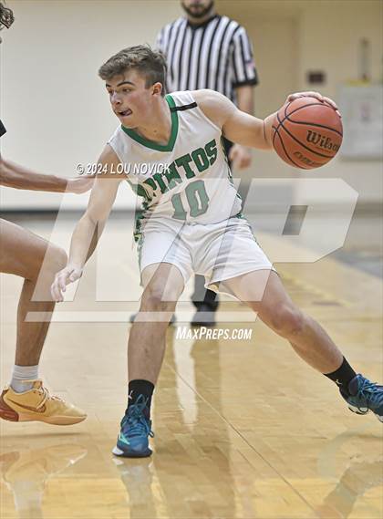 Thumbnail 2 in Santa Fe Prep vs. Moriarty (Braves Invitational at Santa Fe Indian School) photogallery.