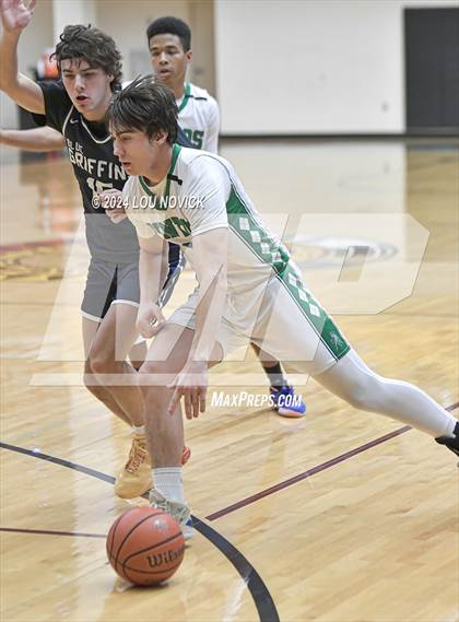 Thumbnail 1 in Santa Fe Prep vs. Moriarty (Braves Invitational at Santa Fe Indian School) photogallery.