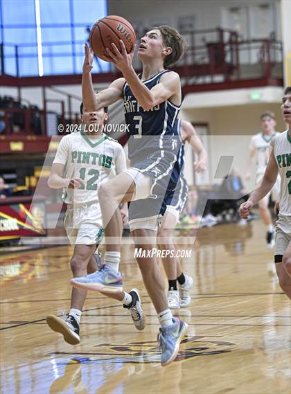 Thumbnail 3 in Santa Fe Prep vs. Moriarty (Braves Invitational at Santa Fe Indian School) photogallery.