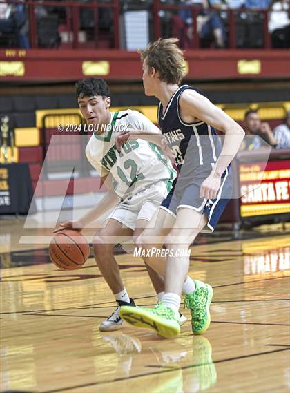 Thumbnail 1 in Santa Fe Prep vs. Moriarty (Braves Invitational at Santa Fe Indian School) photogallery.