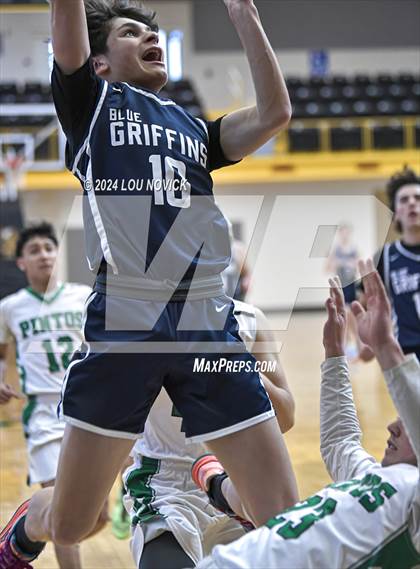 Thumbnail 3 in Santa Fe Prep vs. Moriarty (Braves Invitational at Santa Fe Indian School) photogallery.