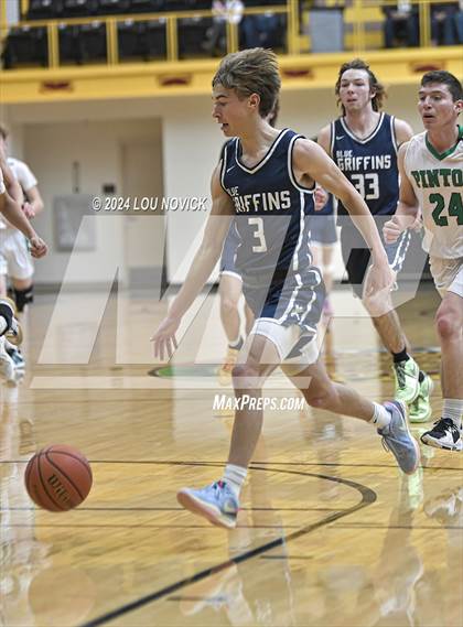 Thumbnail 3 in Santa Fe Prep vs. Moriarty (Braves Invitational at Santa Fe Indian School) photogallery.