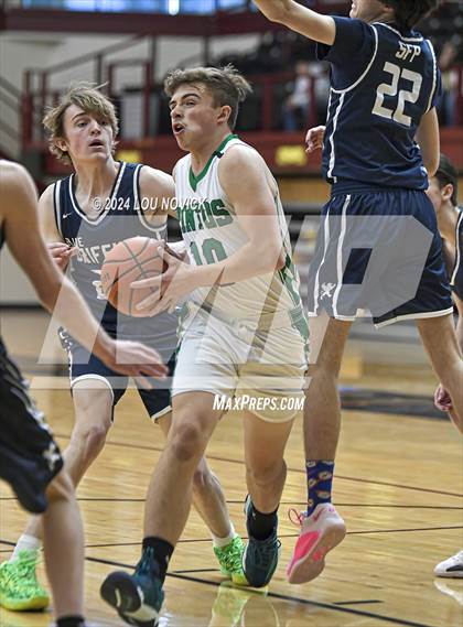Thumbnail 2 in Santa Fe Prep vs. Moriarty (Braves Invitational at Santa Fe Indian School) photogallery.