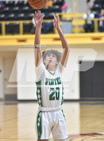 Thumbnail 2 in Santa Fe Prep vs. Moriarty (Braves Invitational at Santa Fe Indian School) photogallery.