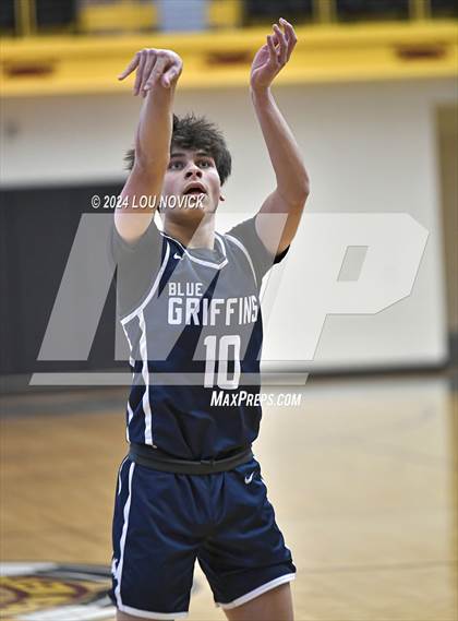 Thumbnail 2 in Santa Fe Prep vs. Moriarty (Braves Invitational at Santa Fe Indian School) photogallery.