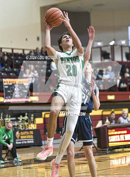 Thumbnail 2 in Santa Fe Prep vs. Moriarty (Braves Invitational at Santa Fe Indian School) photogallery.