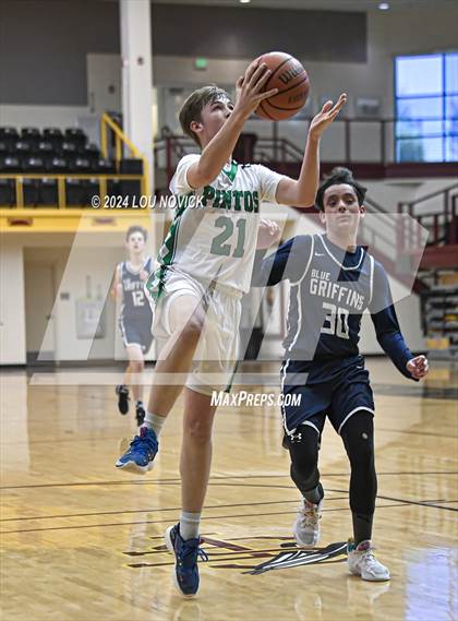 Thumbnail 1 in Santa Fe Prep vs. Moriarty (Braves Invitational at Santa Fe Indian School) photogallery.