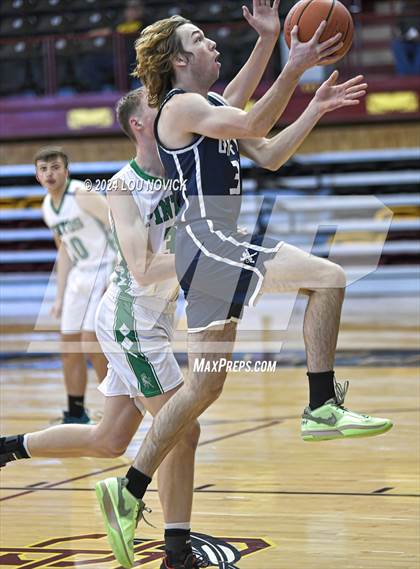 Thumbnail 2 in Santa Fe Prep vs. Moriarty (Braves Invitational at Santa Fe Indian School) photogallery.