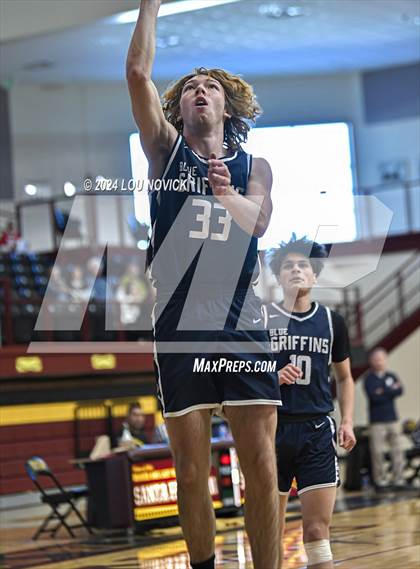 Thumbnail 2 in Santa Fe Prep vs. Moriarty (Braves Invitational at Santa Fe Indian School) photogallery.
