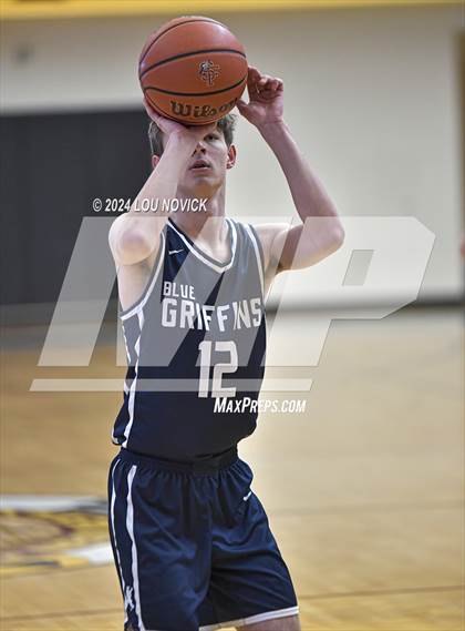 Thumbnail 2 in Santa Fe Prep vs. Moriarty (Braves Invitational at Santa Fe Indian School) photogallery.