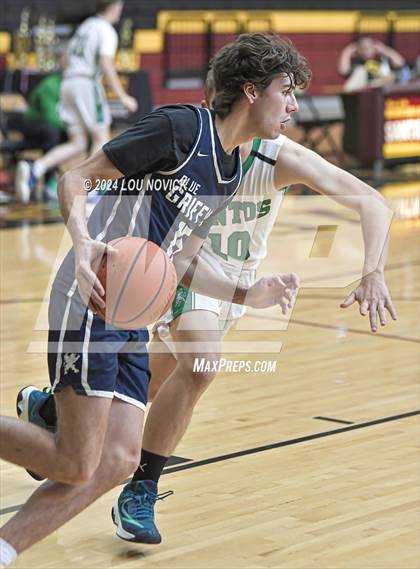 Thumbnail 1 in Santa Fe Prep vs. Moriarty (Braves Invitational at Santa Fe Indian School) photogallery.