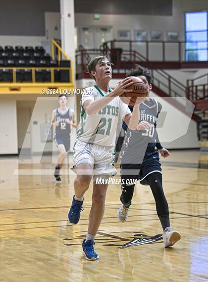 Thumbnail 3 in Santa Fe Prep vs. Moriarty (Braves Invitational at Santa Fe Indian School) photogallery.