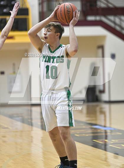 Thumbnail 2 in Santa Fe Prep vs. Moriarty (Braves Invitational at Santa Fe Indian School) photogallery.