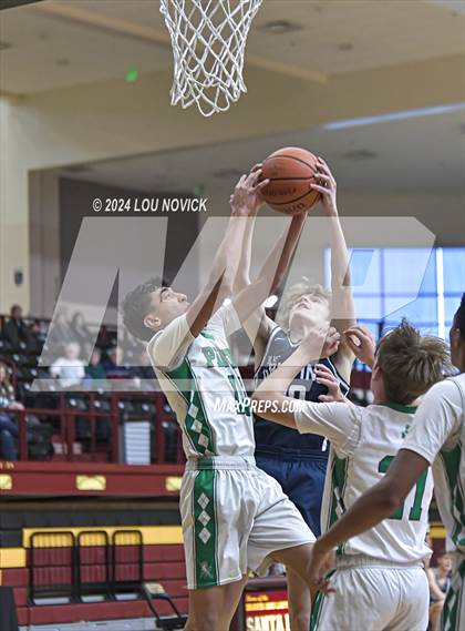 Thumbnail 3 in Santa Fe Prep vs. Moriarty (Braves Invitational at Santa Fe Indian School) photogallery.