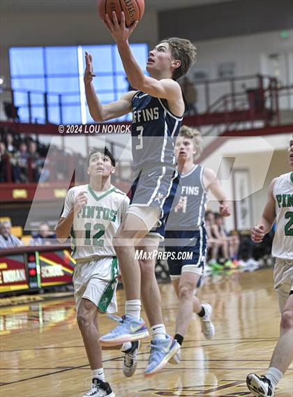 Thumbnail 1 in Santa Fe Prep vs. Moriarty (Braves Invitational at Santa Fe Indian School) photogallery.