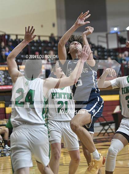 Thumbnail 3 in Santa Fe Prep vs. Moriarty (Braves Invitational at Santa Fe Indian School) photogallery.