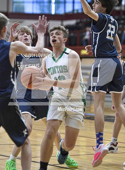 Thumbnail 3 in Santa Fe Prep vs. Moriarty (Braves Invitational at Santa Fe Indian School) photogallery.
