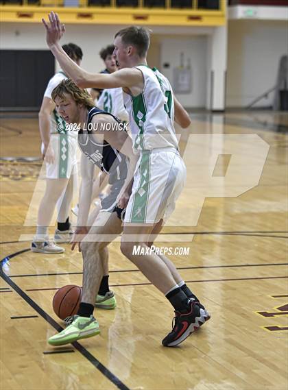 Thumbnail 3 in Santa Fe Prep vs. Moriarty (Braves Invitational at Santa Fe Indian School) photogallery.