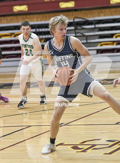 Thumbnail 3 in Santa Fe Prep vs. Moriarty (Braves Invitational at Santa Fe Indian School) photogallery.