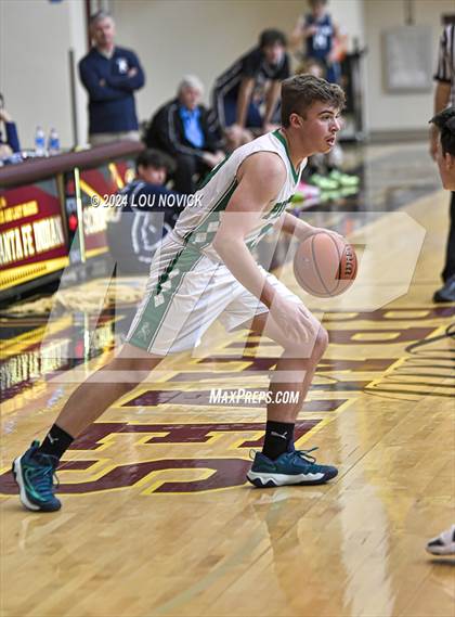 Thumbnail 2 in Santa Fe Prep vs. Moriarty (Braves Invitational at Santa Fe Indian School) photogallery.