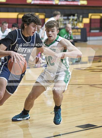 Thumbnail 3 in Santa Fe Prep vs. Moriarty (Braves Invitational at Santa Fe Indian School) photogallery.