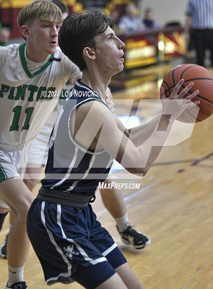 Thumbnail 3 in Santa Fe Prep vs. Moriarty (Braves Invitational at Santa Fe Indian School) photogallery.