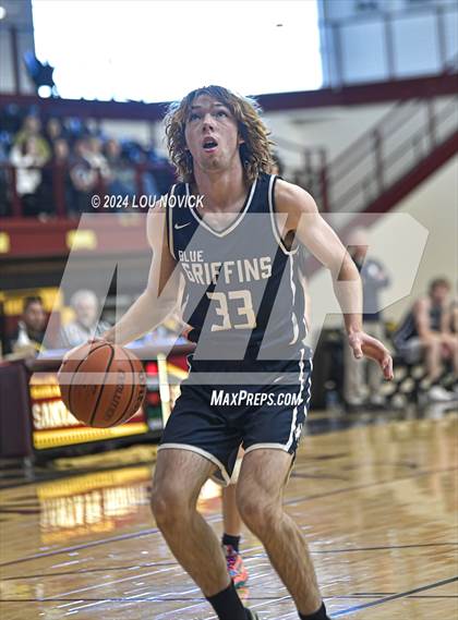 Thumbnail 1 in Santa Fe Prep vs. Moriarty (Braves Invitational at Santa Fe Indian School) photogallery.