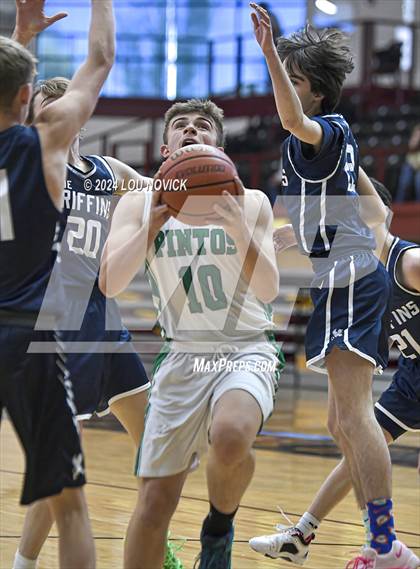 Thumbnail 1 in Santa Fe Prep vs. Moriarty (Braves Invitational at Santa Fe Indian School) photogallery.
